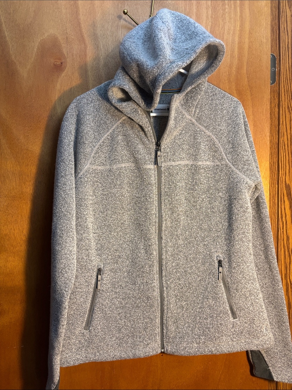 Smartwool Women's Gray Hooded Lightweight Jacket
